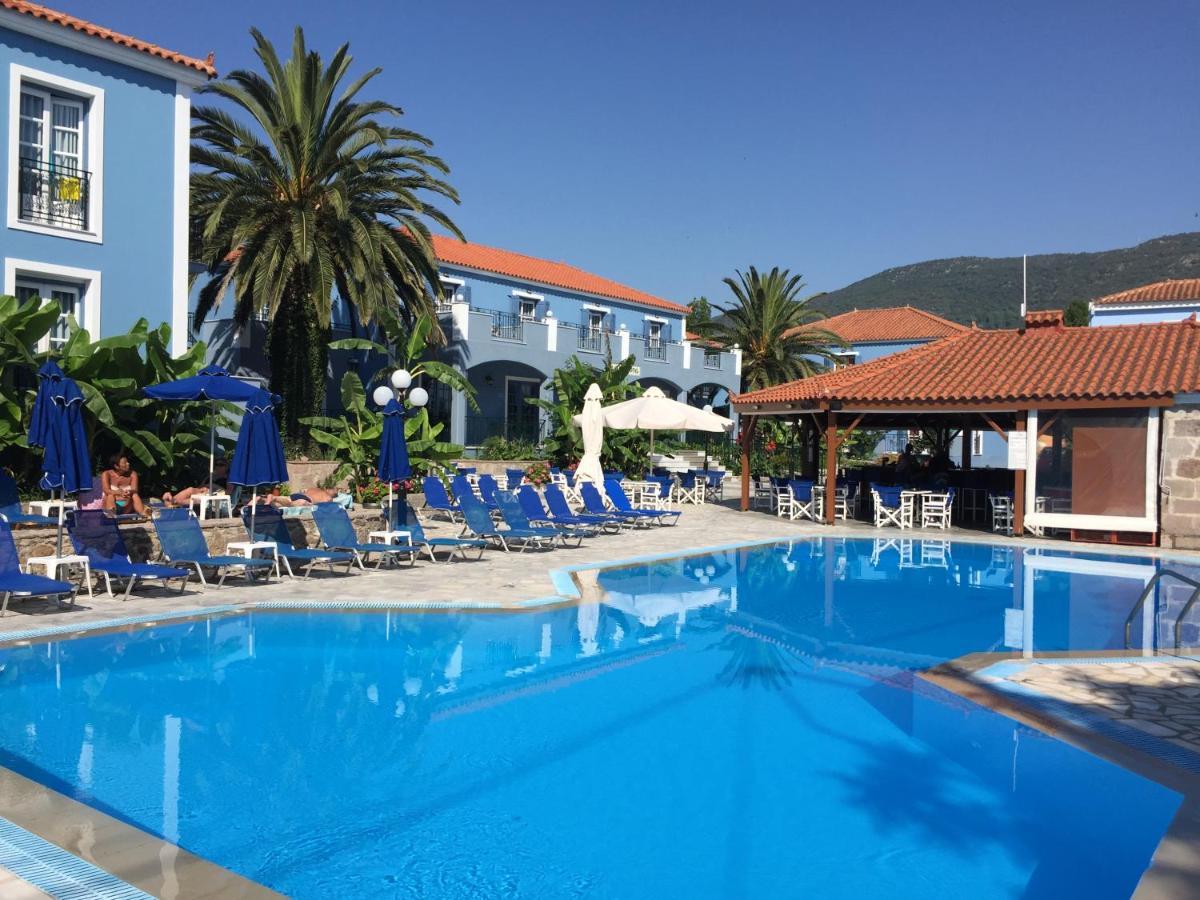 Blue Sky Hotel - Petra - Lesvos - Greece Luaran gambar