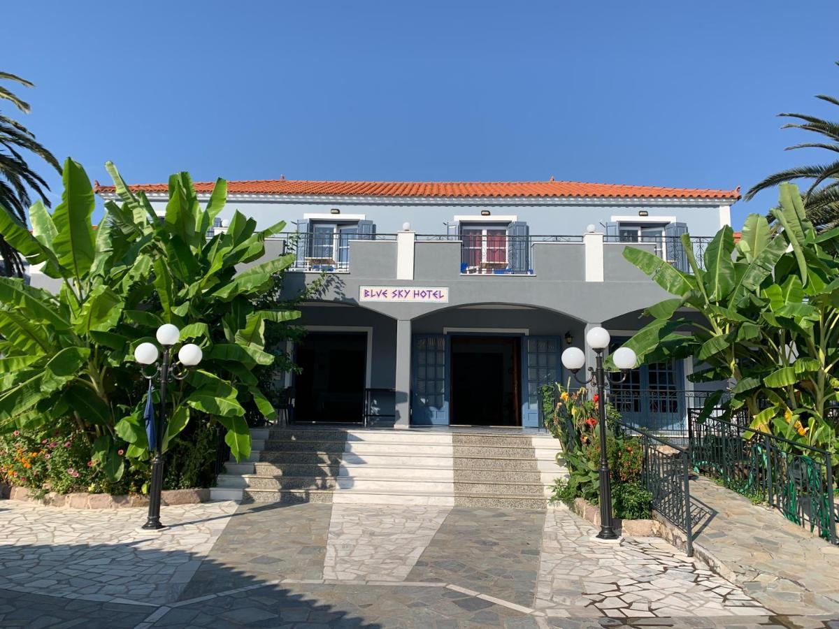 Blue Sky Hotel - Petra - Lesvos - Greece Luaran gambar