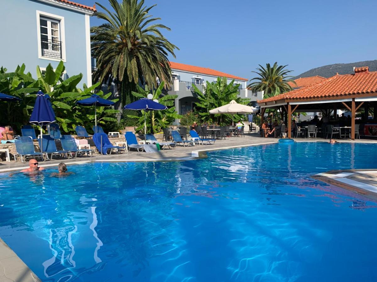 Blue Sky Hotel - Petra - Lesvos - Greece Luaran gambar