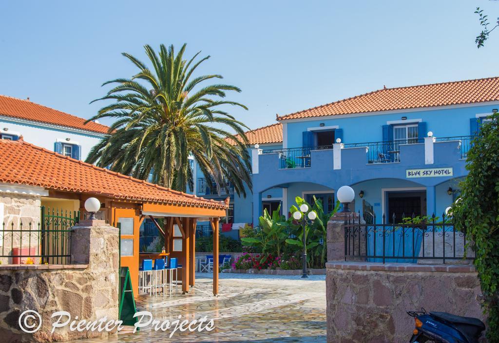 Blue Sky Hotel - Petra - Lesvos - Greece Luaran gambar